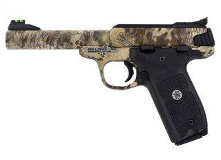 Smith and Wesson SW22 semi-automatic .22 LR pistol, camo.